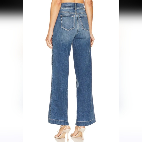 SPANX Seamed Front Wide Leg Jean in Vintage Indigo. Size SP NWT - Picture 11 of 13
